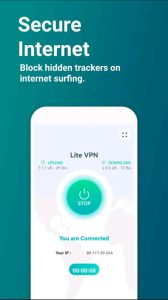 دریاف سریع فیلتر شکن Lite VPN دارای اتصالی پایدار و قدرتمند