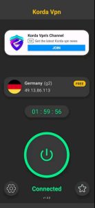 نحوه نصب فیلتر شکن جدید Korda VPN از گوگل پلی