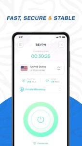 فعال کردن فیلتر شکن BE VPN برای آندروید