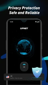 اتصال به سرور های اروپایی فیلتر شکن Upnet VPN