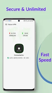 ورود به فیلتر شکن سریع Falcon VPN برای رفع فیلترینگ 