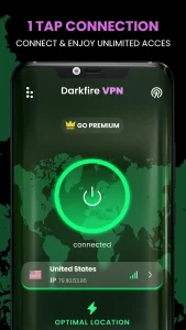 نصب سریع فیلتر شکن Dark Fire VPN برای آندروید