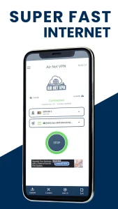 نحوه اتصال به سرور های قدرتمند و جدید Air Net VPN