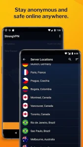 دانلود وی پی ان پرسرعت همراه اول StrongVPN