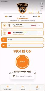 دانلود فیلتر شکن برای شاتل Tiger VIP VPN