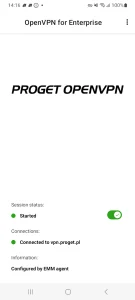 دانلود VPN قدرتمند Proget OpenVPN برای اندروید