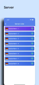 اجرای وی پی ان کاملا رایگان VPN Deutschland در اندروید