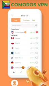 دانلود فیلتر شکن کومور Comoros VPN