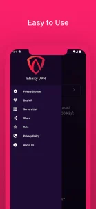 فیلتر شکن جدید و پرسرعت Infinity VPN برای اندروید