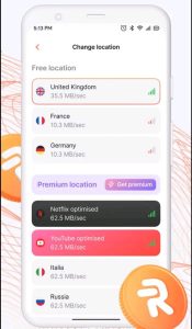 دانلود وی پی ان مرور وب Rox VPN