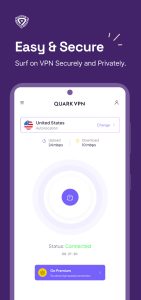 فیلتر شکن قوی و فعال اندروید Quark VPN