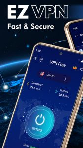 فیلترشکن گوگل پلی EZVPN برای اندروید