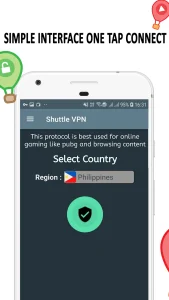 دانلود فیلتر شکن پرسرعت شاتل VPN Shuttle