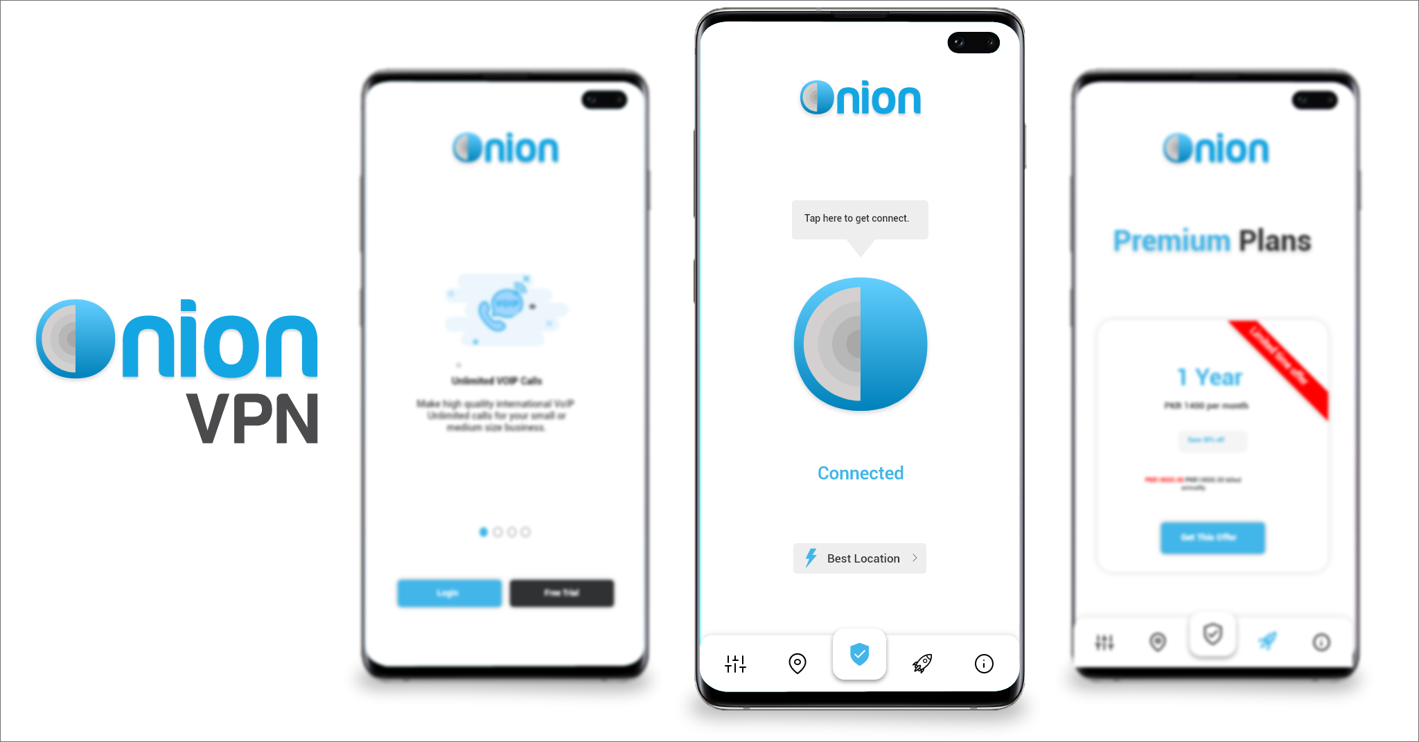 آموزش خرید وی پی ان Onion VPN برای اندروید