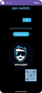 وی پی ان فعال برای اندروید VPN Daddy