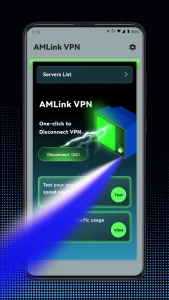 دریافت فوری فیلتر شکن فعال قوی AMLink VPN برای اندروید