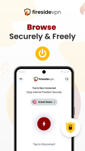 خرید فیلتر شکن پولی برای اندروید ارزان FireSide VPN