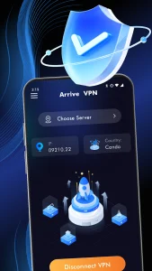 فیلتر شکن قوی و سریع اندروید Arrive VPN