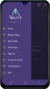 نصب رایگان و بدون دردسر ابزار Vault X VPN برای اندروید