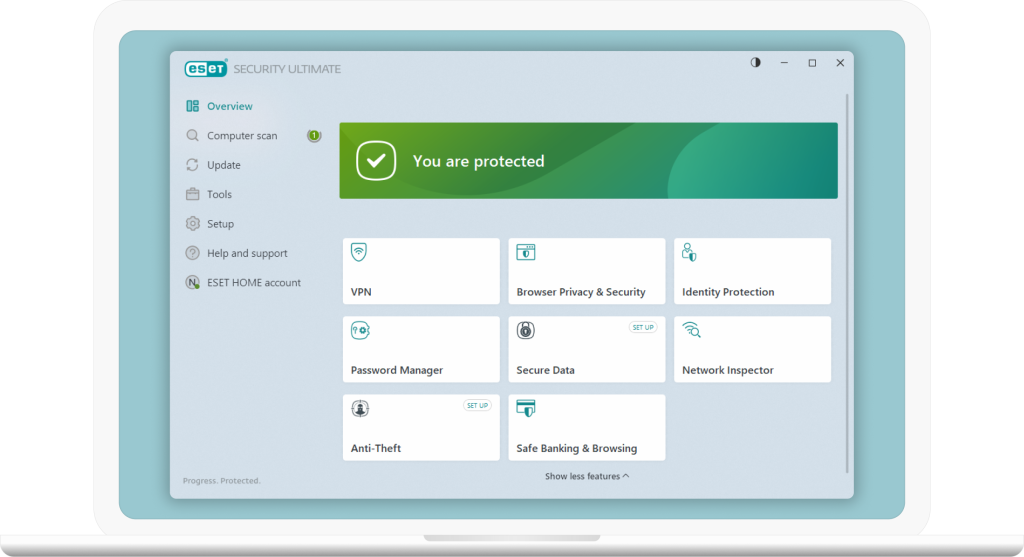 فیلترشکن مخصوص تلویزیون ال جی ESET VPN نصب سریع