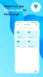 تماس صوتی و ویدیویی با Blue VPN در اسکایپ با سرعت بالا