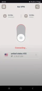 نصب مستقیم فیلترشکن کوی Koi VPN از گوگل نسخه FREE