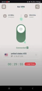 نصب مستقیم فیلترشکن کوی Koi VPN از گوگل نسخه FREE