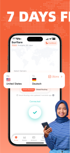 وی پی ان بدون قطعی جدید Surflare VPN مخصوص ایرانسل و همراه اول