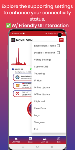 تحریم شکن برای کلش Noypi VPN نسخه آپدیت شده 2025