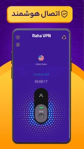 نرم افزار اختصاصی RAHA VPN برای سایت ویدیویی خارجی