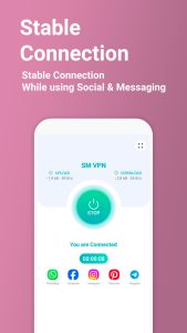 برنامه قوی SM VPN برای باز کردن پیام رسان های خارجی