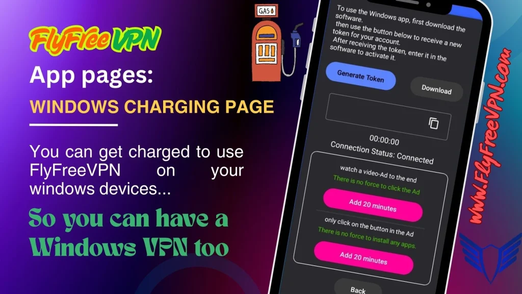 نصب برنامه FlyFreeVPN برای دسترسی به اسپاتیفای