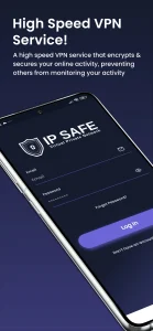 فیلتر شکن پرسرعت دانلود از بازار IP Safe VPN برای موبایل سامسونگ