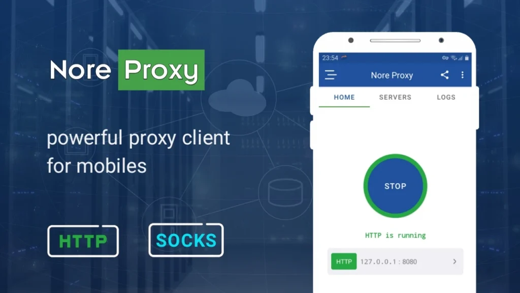 فیلترشکن و  پروکسی اتوماتیک Nore Proxy برای تلگرام آپدیت امروز