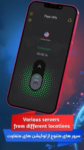 اتصال مطمئن به PAYA VPN در گوشی شیاومی