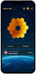 دریافت حساب واقعی James VPN برای پابجی موبایل