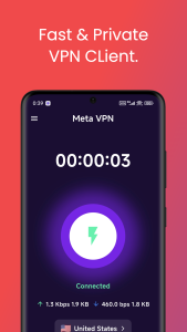 رفع اینترنت ملی با Meta VPN