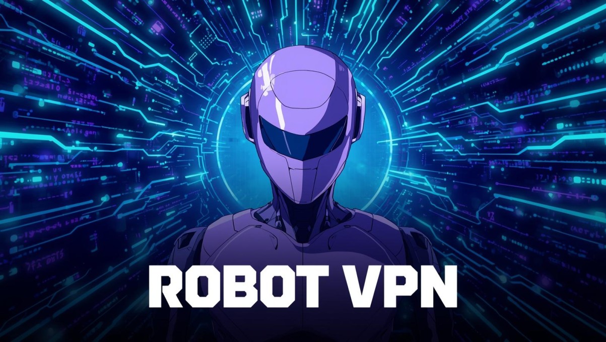 پینگ پایین Robot Tunnel VPN برای پی اس موبایل 2025