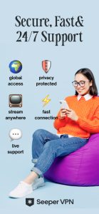 نصب و دانلود فیلترشکن قوی از بازار Seeper VPN