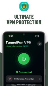 دانلود بهترین و قوی ترین و پرسرعت ترین VPN برای اندروید نصب TunnelFun VPN از فارسروید و بازار