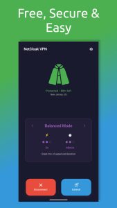 NetCloak VPN فیلتر شکن با سرور آمریکا مخصوص اینستاگرام و تلگرام