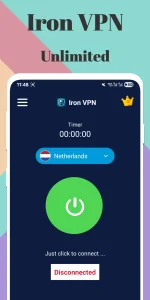 Iron VPN با لینک مستقیم