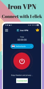 فیلتر شکن Iron VPN برای تلگرام