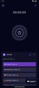 VPN با پینگ 30 و سرعت بالا برای پابجی، فیسبوک و کاربران سامسونگ VLink VPN مود شده