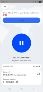 وی پی ان اندروید قوی و بدون قطعی ABADI VPN بهترین انتخاب برای تماشای یوتیوب و تلگرام بدون فیلتر