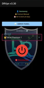 VPN جدید و نامحدود ایرانسل DRVpn فیلتر شکن رایگان